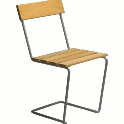 Stol 1, Ljusgrön / Varmförzinkat Stål