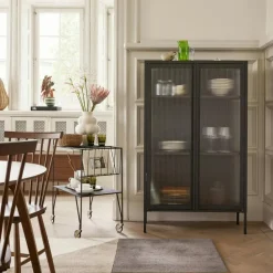 Department Skåp & Vitrinskåp-Store Skåp 90x150 cm, Pebble Grey