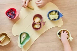 OYOY Serveringsskålar-Strawberry & Cherry Snacksskål 2-pack