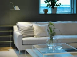 Örsjö Belysning Läslampor|Golvlampor-Streck Golvlampa, /Mässing