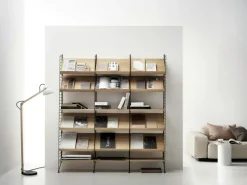 String Modulära Hyllsystem-Gavel 30x50 cm 1-pack, Vit