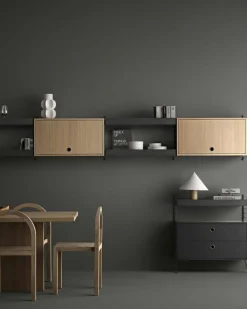 String Modulära Hyllsystem-Gavel 30x50 cm 1-pack, Vit