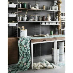 String Modulära Hyllsystem-Gavlar Golv 30x200 cm 1-pack, Vit