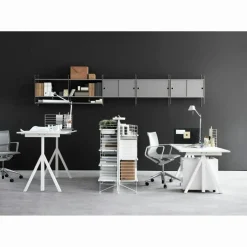 String Gavlar Golv 30x115 cm 2-pack, Mörkgrå