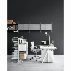 String Gavlar Golv 30x115 cm 2-pack, Mörkgrå