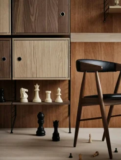 String Gavlar Golv 30x115 cm 2-pack, Mörkgrå