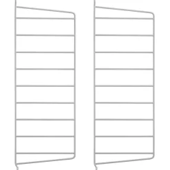 String Gavlar 20x50 cm 2-pack, Mörkgrå