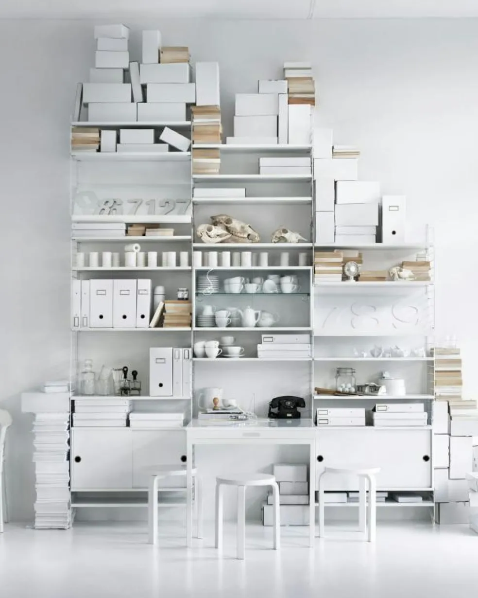 String Gavlar 20x75 cm 2-pack, Mörkgrå