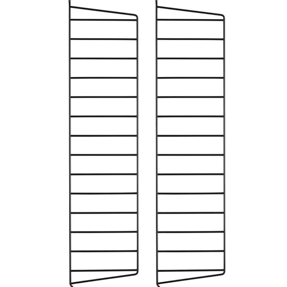 String Gavlar 20x75 cm 2-pack, Mörkgrå