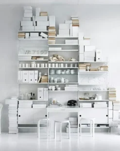 String Gavlar 30x50 cm 2-pack, Vit