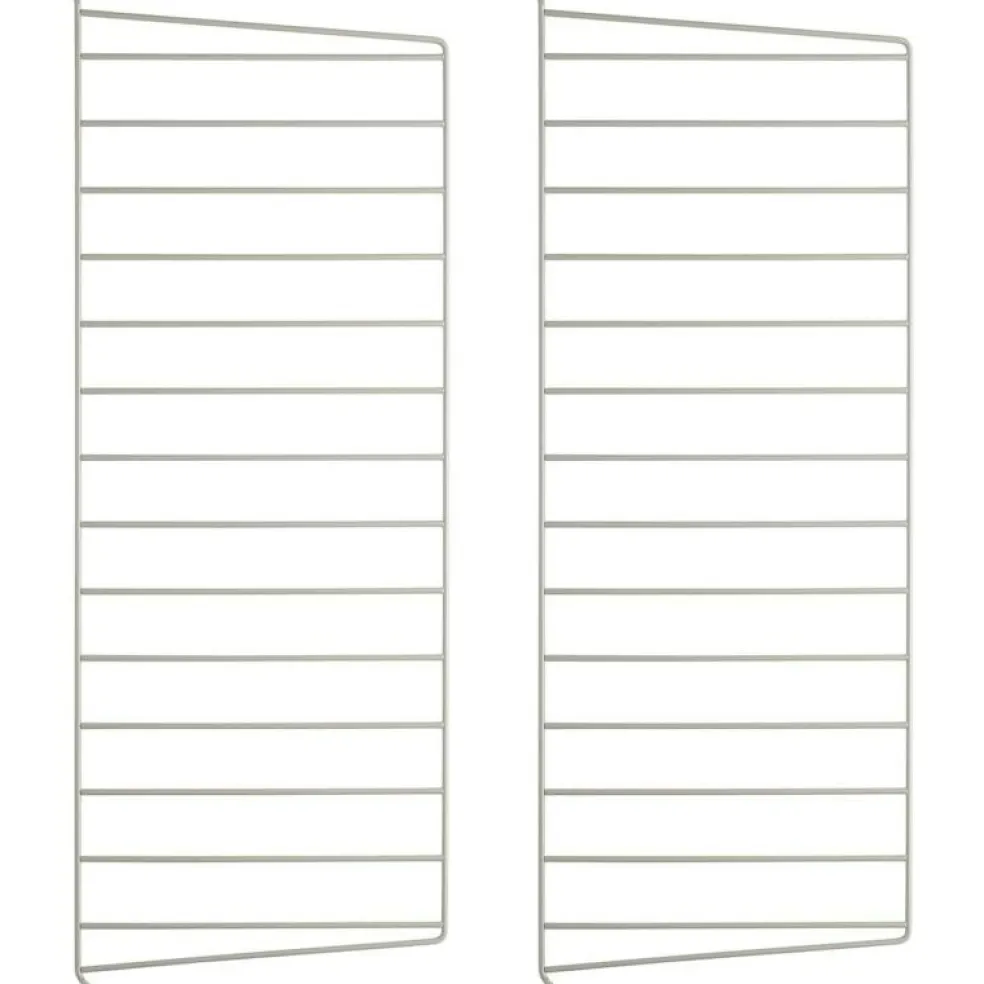 String Gavlar 30x75 cm 2-pack, Vit