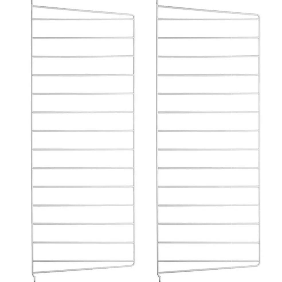 String Gavlar 30x75 cm 2-pack, Vit