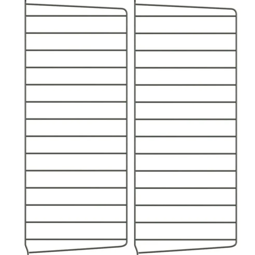 String Gavlar 30x75 cm 2-pack, Vit