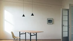 Flos Fönsterlampor|Pendellampor-String Light Cone Pendel 12M Dimbar Med Casambi, Blå