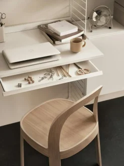 String Modulära Hyllsystem-Skrivbordslåda, Vit