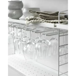 String Modulära Hyllsystem-Spjut Till Glas 20 cm 2-pack, Mörkgrå