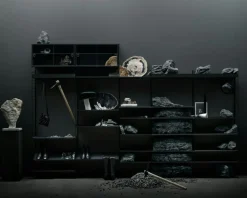 String Krokar & Galgar-Stång Till Metallhyllplan 78 cm, Beige