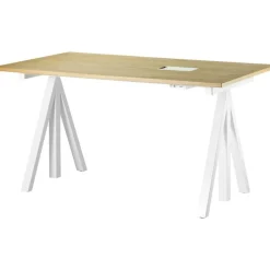 String Skrivbord-Works Skrivbordsskiva 160 cm, Ek