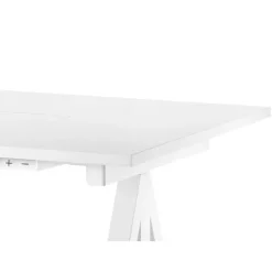 String Skrivbord-Works Skrivbordsskiva 120 cm, Vit Laminat