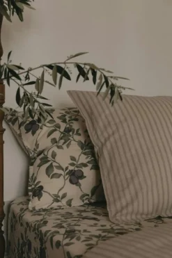 Stripe Mauve Örngott, 50x60 cm