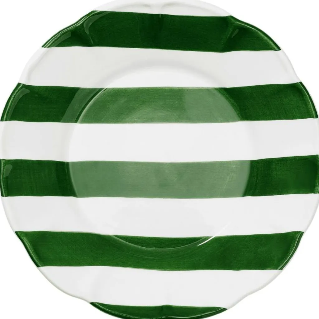 Pick a Poppy Mattallrikar-Stripe Tallrik 28 cm, Gul