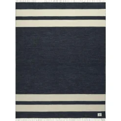 Stripe Ullpläd 130x200 cm, Deep Forest