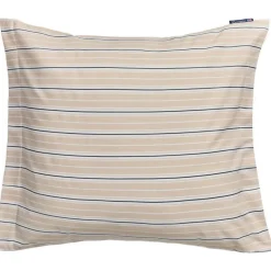 Lexington Örngott-Striped Poplin Örngott 50x60 cm, Beige