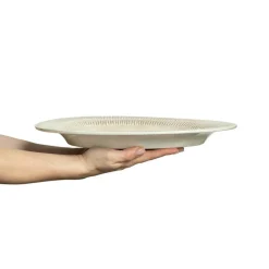 Stripes Fat 35x30 cm, Cinnamon