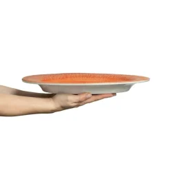 Stripes Fat 35x30 cm, Cinnamon