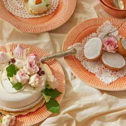 Stripes Fat 35x30 cm, Cinnamon