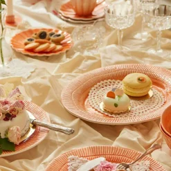 Stripes Fat 35x30 cm, Cinnamon