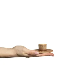 Mateus Ljusstakar-Stripes Ljusstake 8 cm, Vit