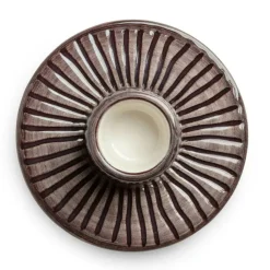 Mateus Ljusstakar-Stripes Ljusstake 8 cm, Vit