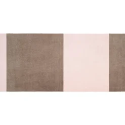 Stripes Matta Sand/Light Rose, 90x200 cm