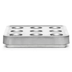 Stumpastaken Ljushållare Small, Aluminium