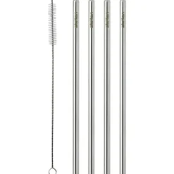 Sugrör Rostfritt Stål 4-pack