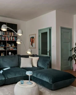 Fatboy Modulsoffor|Hörnsoffor & Divansoffor-Sumo Hörnsoffa Sammet, Petrol