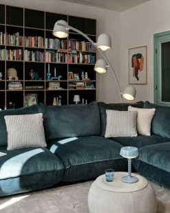 Fatboy Modulsoffor|Hörnsoffor & Divansoffor-Sumo Hörnsoffa Sammet, Petrol