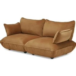 Sumo 3-Sitssoffa Sammet, Petrol