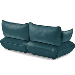 Sumo 3-Sitssoffa Sammet, Petrol