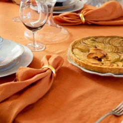 Himla Servetter & Tillbehör-Sunshine Servett 45x45 cm 4-pack, Bitter Orange