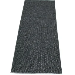 Pappelina Utomhusmattor & Balkongmattor|Plastmattor-Svea Matta Black Metallic/Black, 70x240 cm