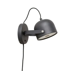 Co Bankeryd Sänglampor|Vägglampor-Svejk 13 Vägglampa, Svart/Nickel