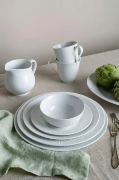 Swedish Grace Assiett 17 cm, Snö (Vit)