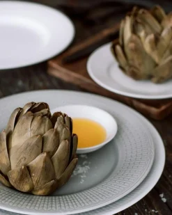 Rörstrand Djupa Tallrikar-Swedish Grace Djup Tallrik 25 cm, Snö (Vit)