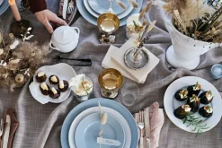 Swedish Grace Djup Tallrik 19 cm, Snö (Vit)