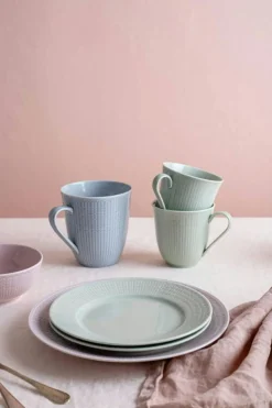 Swedish Grace Djup Tallrik 19 cm, Snö (Vit)