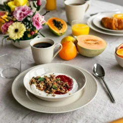 Rörstrand Tekoppar|Kaffekoppar-Swedish Grace Mugg 30 cl, Dimma (Ljusgrå)