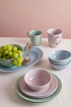 Rörstrand Tekoppar|Kaffekoppar-Swedish Grace Mugg 30 cl, Dimma (Ljusgrå)