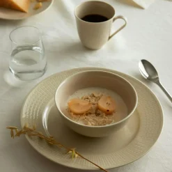 Rörstrand Serveringsskålar|Frukostskålar-Swedish Grace Skål 60 cl, Havre (Beige)